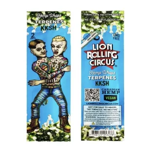Lion Rolling Circus Wraps