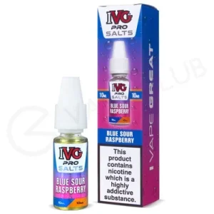 Blue Sour Raspberry E-Liquid by IVG Pro Salts