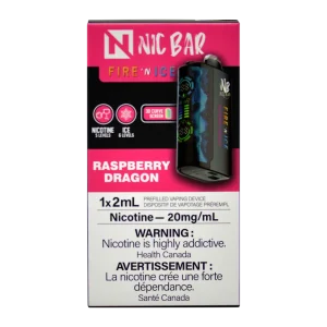 Fire n’ Ice Raspberry Dragon 2ml 20mg