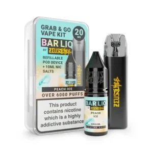 Zeus Juice Grab and Go Pod Kit – Peach Ice