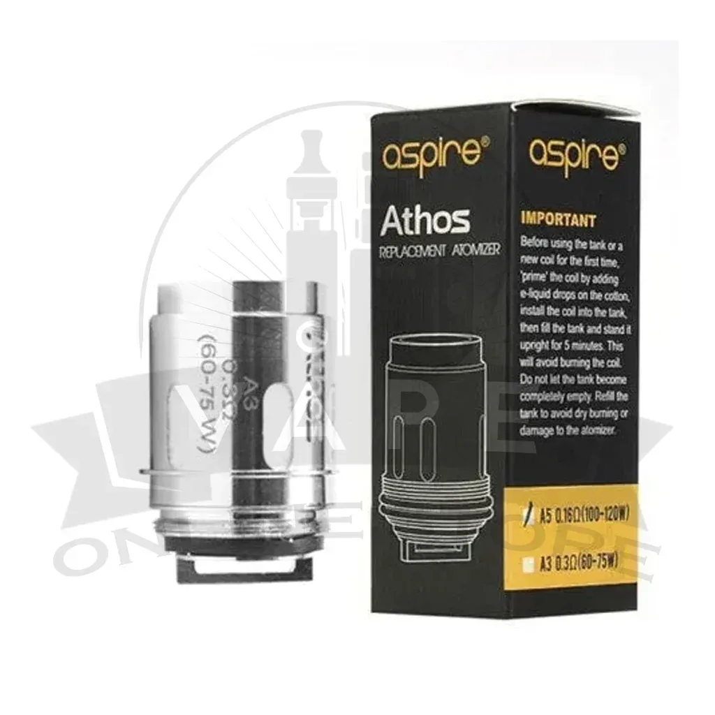 Aspire Athos A3 Replacement Coils (Single/Pack)