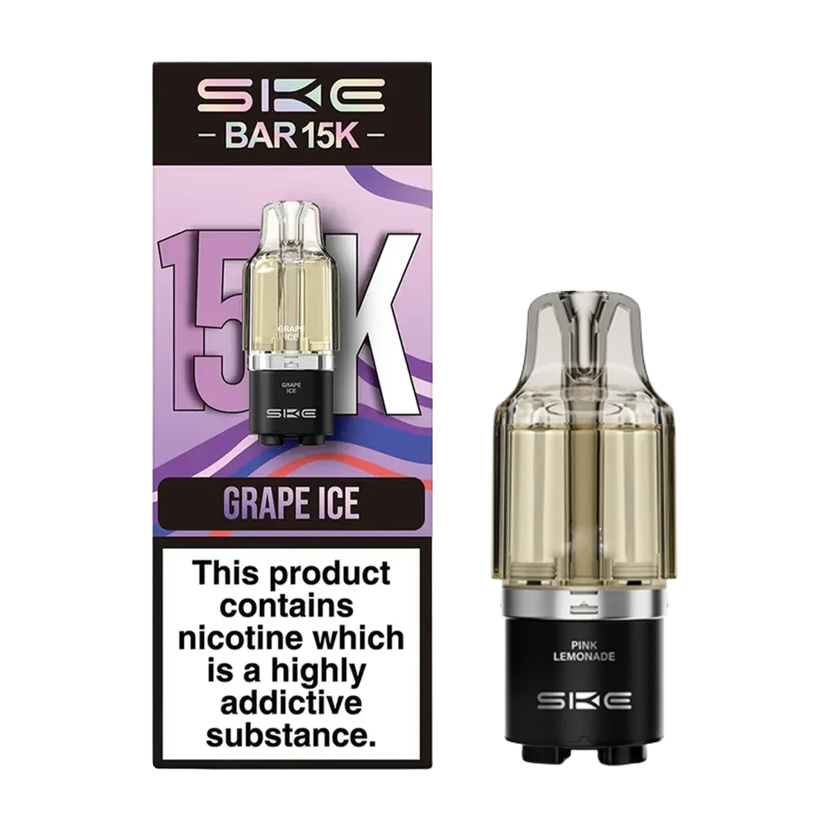 Grape Ice SKE Bar 15K Refill Pack