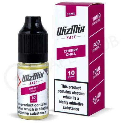Cherry Chill Nic Salt eLiquid by Wizmix