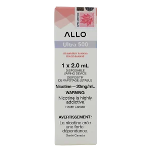 Allo Ultra 500 Strawberry Banana 2ml 20mg