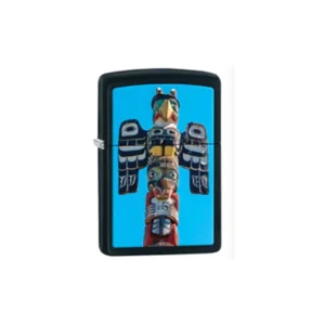 Zippo Lighter - Tall Totem Pole