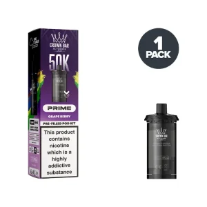Grape Berry Al Fakher Hypermax Prime 50K Refill Pack