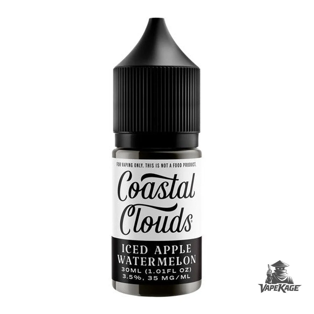 Apple Watermelon Iced — Coastal Clouds 30mL Nic Salt