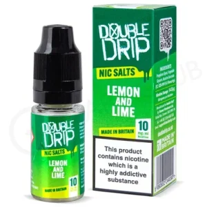 Lemon & Lime Nic Salt E-Liquid by Double Drip