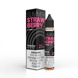 SaltNic Summer Strawberry | New Flavor | 25mg Nicotine Salt Eliquid