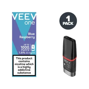 Blue Raspberry Veev One Single Prefilled Pod