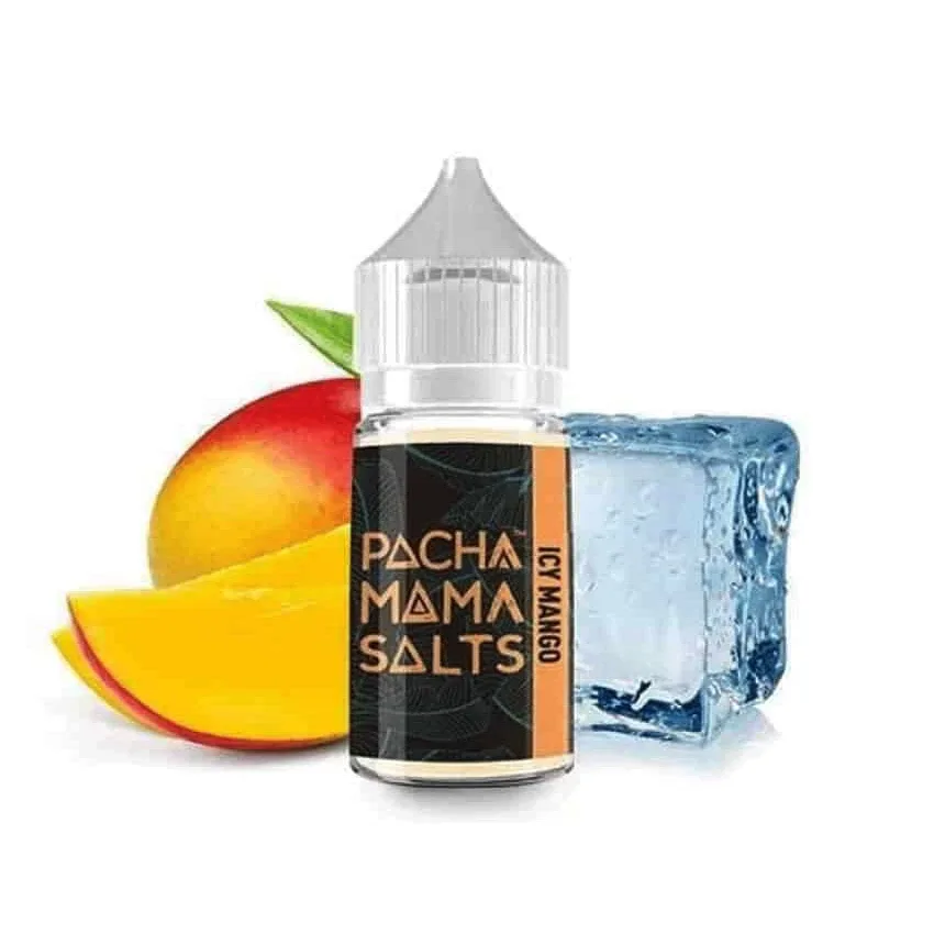 Pachamama E-Liquid Icy Mango Salt 30ml - Image 2