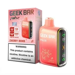 GEEK BAR PULSE 5% NIC 15000 PUFFS VAPE (CALIFORNIA CHERRY) - Image 2