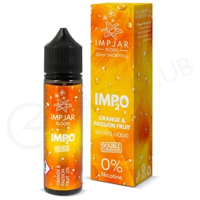 Orange & Passionfruit Shortfill E-Liquid by Imp2O 50ml
