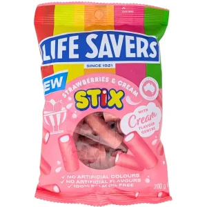 Life Savers Stix Strawberry & Cream 200 g