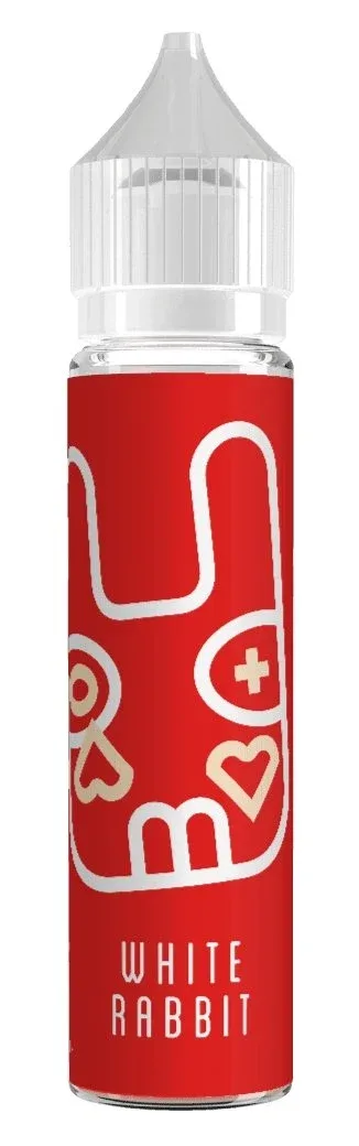JUJU White Rabbit - Strawberries and Cream 50ml Shortfill