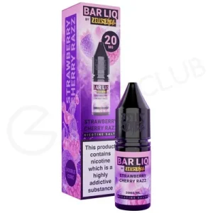 Strawberry Cherry Razz Nic Salt E-Liquid by Bar Liq