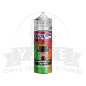 Strawberry Kiwi Zingberry Kingston 100ML E-Liquid Shortfills