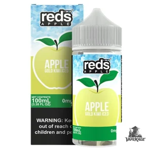 Reds Apple Golden Kiwi Iced — Reds Apple Juice — 7 Daze 60mL Freebase