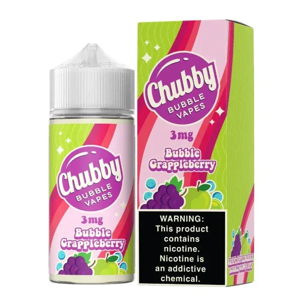 Chubby Bubble Vapes - Bubble Grappleberry - 100ml
