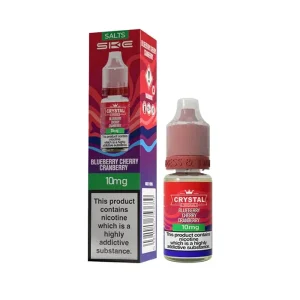 Blueberry Cherry Cranberry 10ml Nic Salt E-Liquid by SKE Crystal