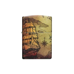 Zippo Lighter - Pirate Ship Design