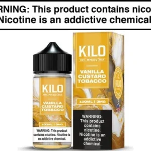 Vanilla Custard Tobacco by KILO E Liquid 100ML
