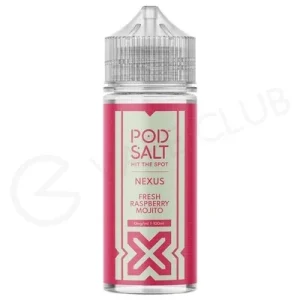 Fresh Raspberry Mojito Shortfill E-Liquid by Pod Salt Nexus 100ml