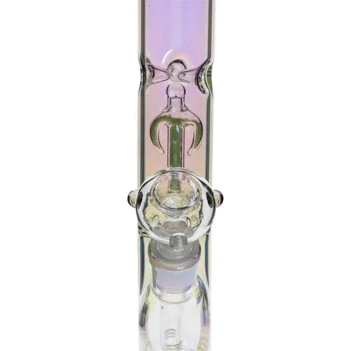 Plain Jane Glass - 12" Holographic Anchor Perc Straight Bong - Image 2