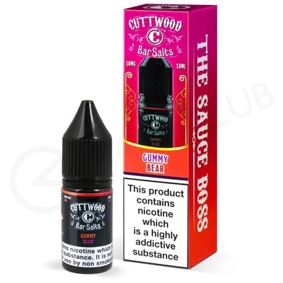 Gummy Bear Nic Salt E-Liquid by Cuttwood Bar Salts