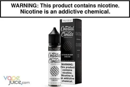 STRAWBERRY CREAM BY COASTAL CLOUDS 60ML
