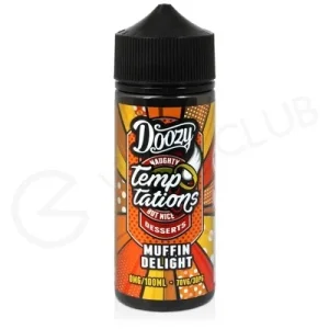 Muffin Delight Shortfill E-Liquid by Doozy Temptations 100ml