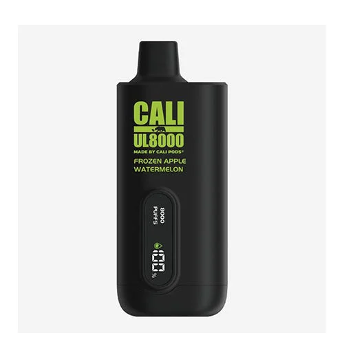 Cali UL8000 Frozen Apple Watermelon ZERO Nicotine Disposable - Image 2