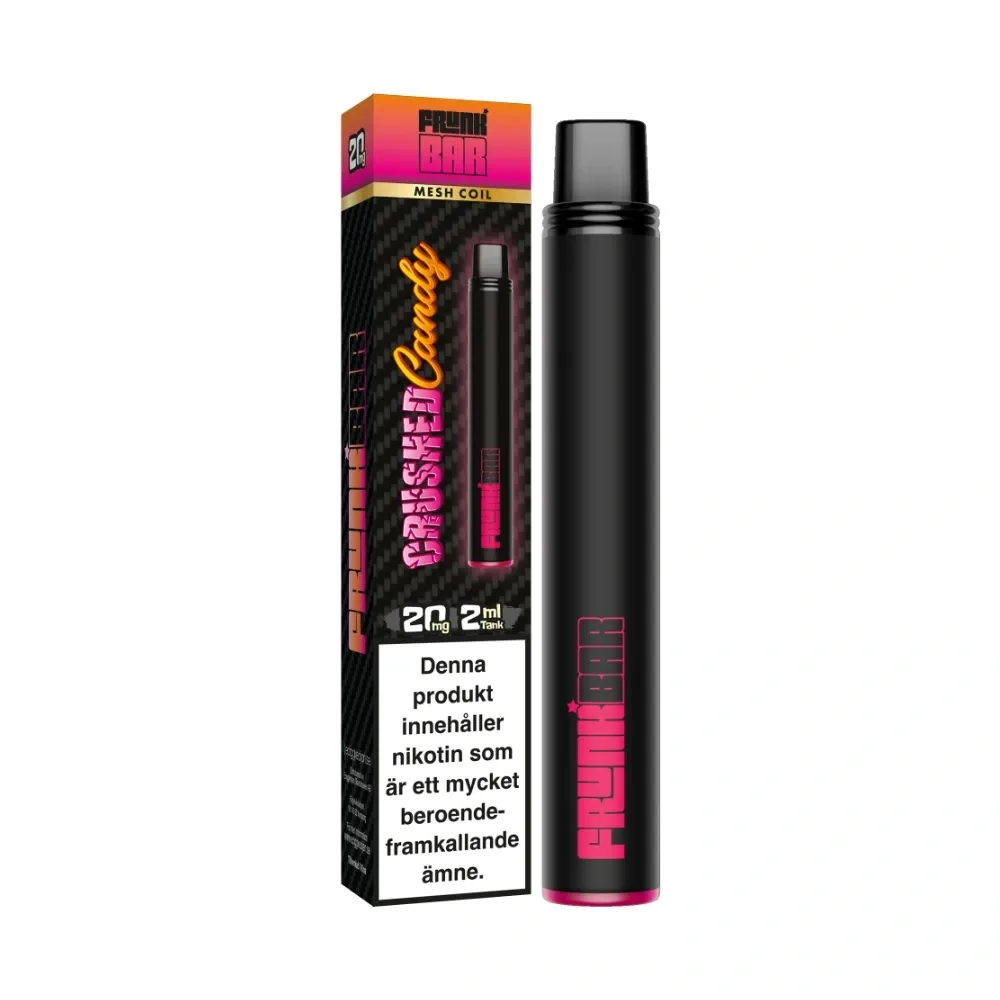 Frunk Bar – Crushed Candy (20 mg, Engångs vape)