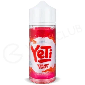 Strawberry Shortfill E-Liquid by Yeti Ice 100ml