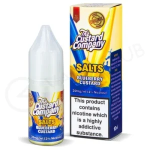 Blueberry Custard Nic Salt E-Liquid by The Custard Company
