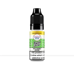 Dinner Lady Dessert Bar Apple Crumble Custard Nic Salt E-Liquid