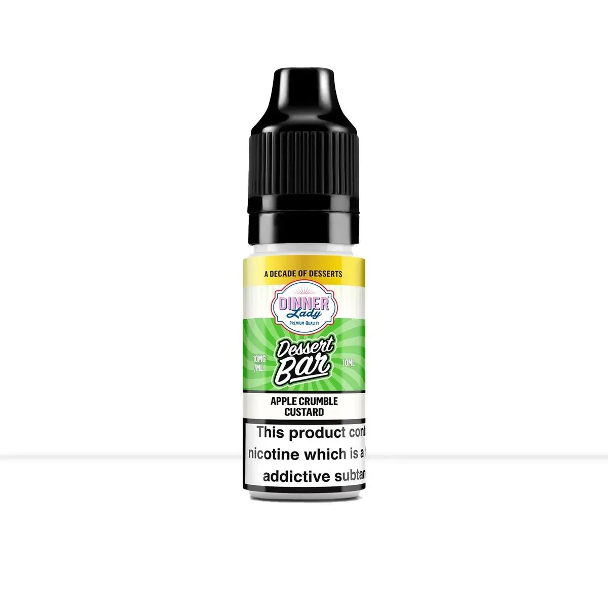 Dinner Lady Dessert Bar Apple Crumble Custard Nic Salt E-Liquid