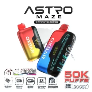 Oxbar Astro Maze Disposable – 50,000 Puffs | CA TX ID MT Fast Shipping