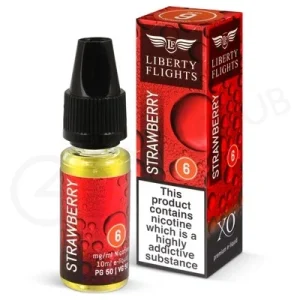 Strawberry E-Liquid by Liberty Flights XO