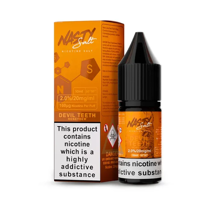 Devil Teeth Nic Salt E-Liquid by Nasty Juice