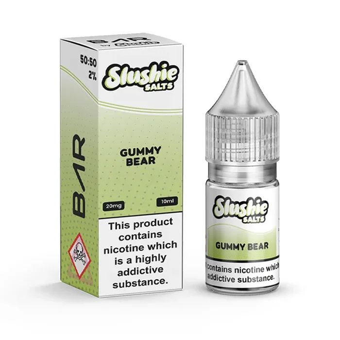 Gummy Bear Nic Salt E-Liquid by Slushie Salts BAR