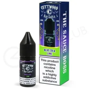 Blue Cola Lime Nic Salt E-Liquid by Cuttwood Bar Salts