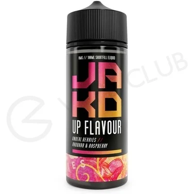 Rhubarb & Raspberry Shortfill E-Liquid by Jak'd 100ml