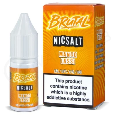 Mango Lassi Nic Salt E-Liquid by Brutal Drinks