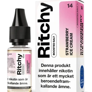 Ritchy Salt – Strawberry Ice Cream (10 ml, 14 mg Nikotinsalt)