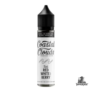 Red White & Berry Iced — Coastal Clouds 60mL Freebase