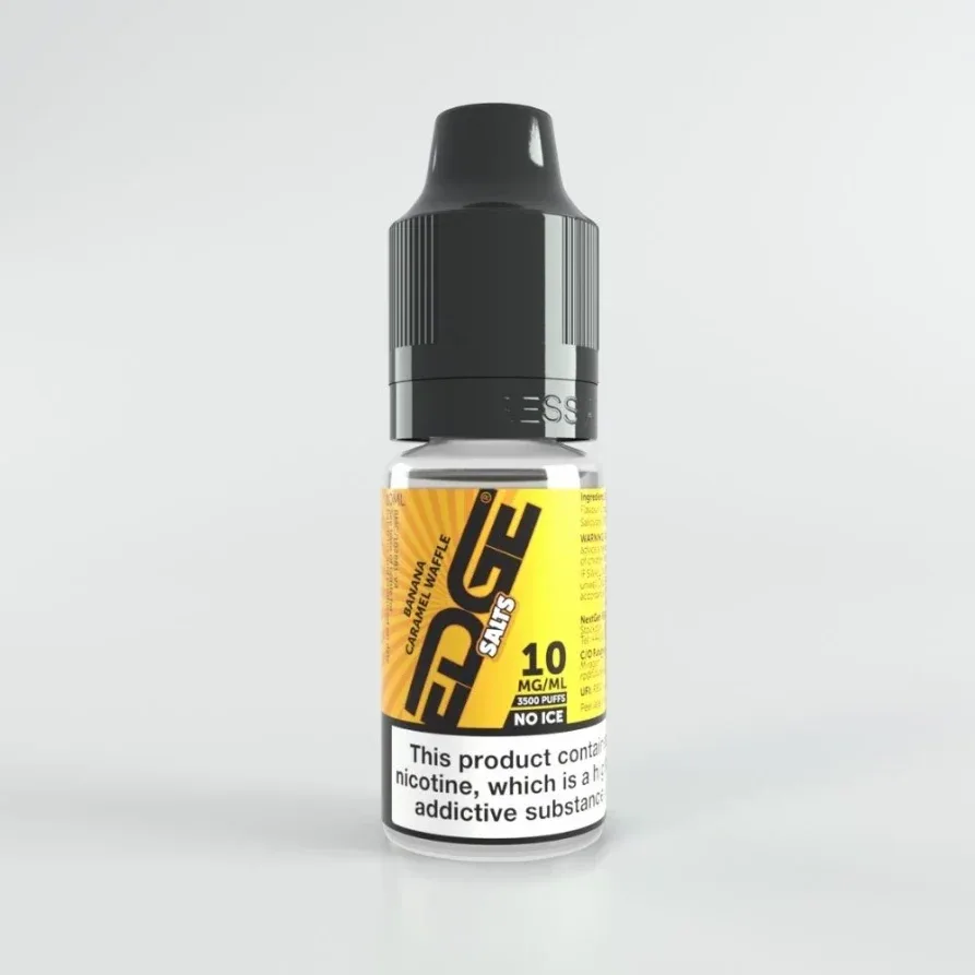 EDGE Banana Caramel Waffle Dessert Bar Salt