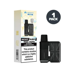 Blueberry Cherry Cranberry Hayati Rubik 7000 Prefilled Pods