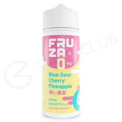Blue Sour Cherry Pineapple Shortfill E-Liquid by Fruza 100ml