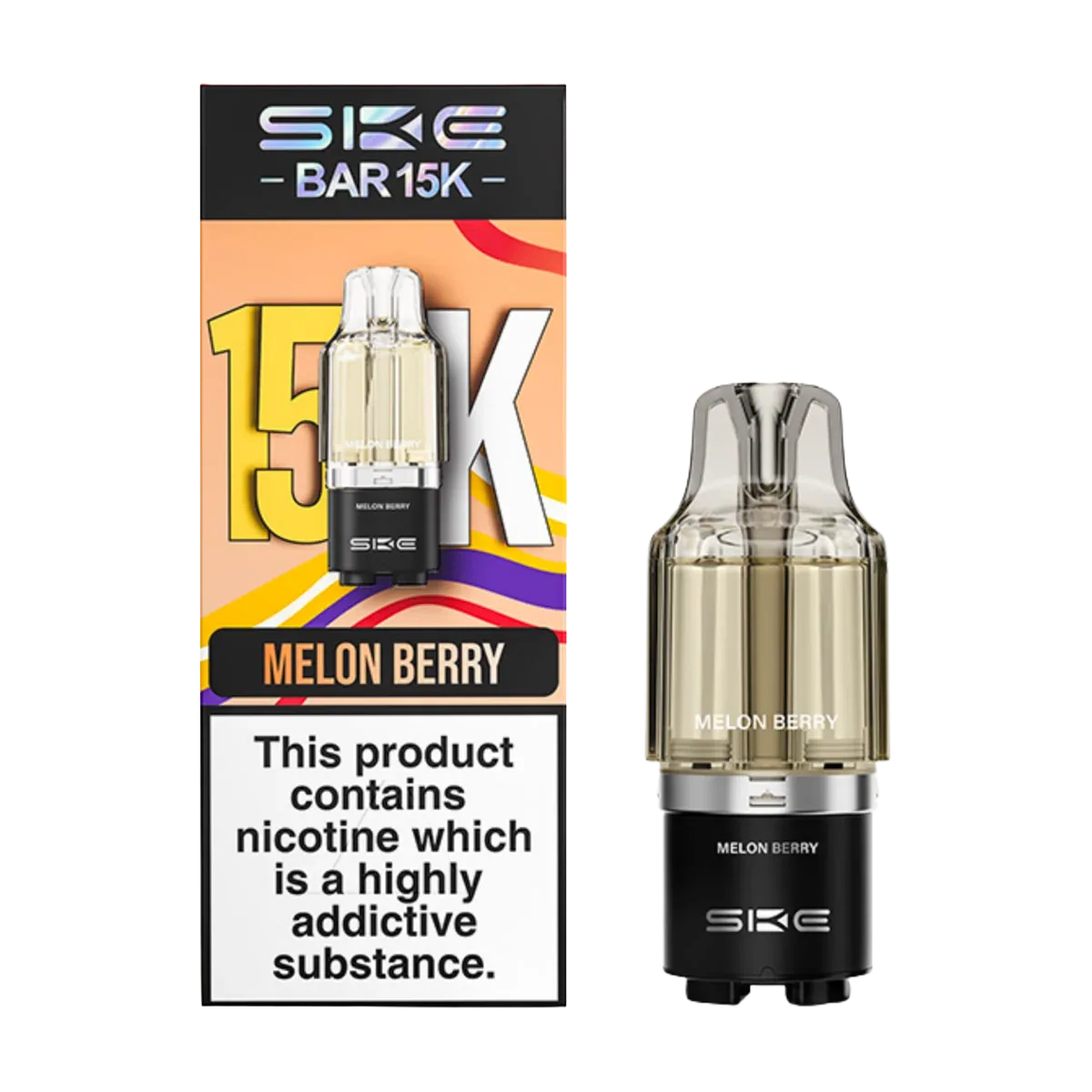 Melon Berry SKE Bar 15K Refill Pack